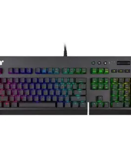 Alternative view of Thermaltake Gaming клавиатура eSports Level 20 GT RGB черен Razer зелен
