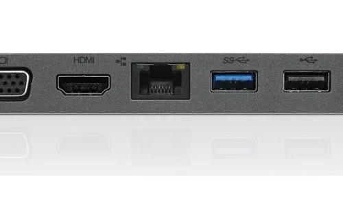 Lenovo Poweчервен USB-C Trave l Hub 4X90S92381