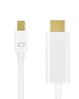 Alternative view of LogiLink Mini DisplayPort to HDMI, 4K, 5m, бял