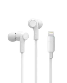 Belkin слушалки Lightning Connector бял