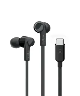 Belkin слушалки Rockstar USB-C Connector черен