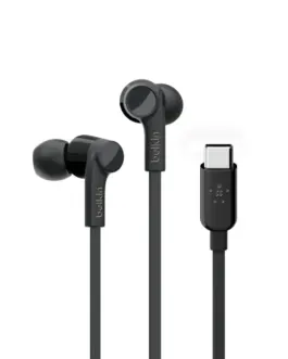 Belkin слушалки Rockstar USB-C Connector черен