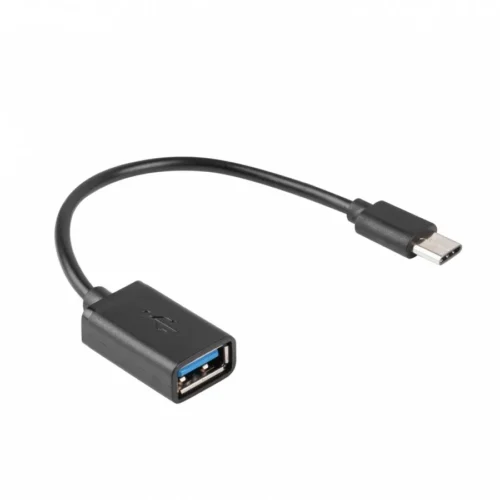Alternative view of Lanberg адаптер USB C(M)-USB-A (F)2.0 0.15M OTG черен