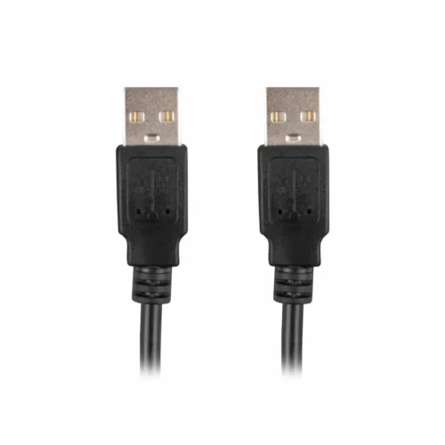 Lanberg Кабел USB -A M/M 2.0 1.8m черен