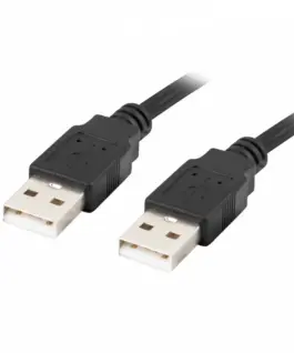 Alternative view of Lanberg Кабел USB -A M/M 2.0 1.8m черен