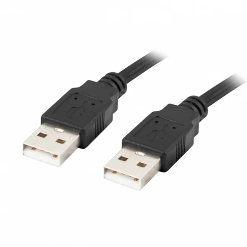 Alternative view of Lanberg Кабел USB -A M/M 2.0 1.8m черен