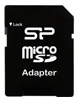 Alternative view of Silicon Power памет card microSDXC Elite 128GB CL10/UHS-1 100/80 MB/s Elite + адаптер