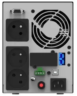 Alternative view of PowerWalker UPS On-Line 1000VA AT 3xFR Out, USB/RS-232 LC