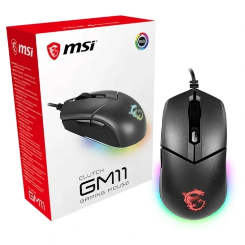Alternative view of MSI MSI Clutch GM11 Wiчервен Mouse