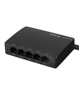 Lanberg Switch 5X 1GB/S GIGABIT 12V Ethernet DSP2-1005-12V