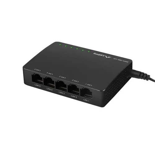 Lanberg Switch 5X 1GB/S GIGABIT 12V Ethernet DSP2-1005-12V