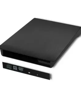 Qoltec External USB2.0 12.7mm SATA Optical Driver Cas