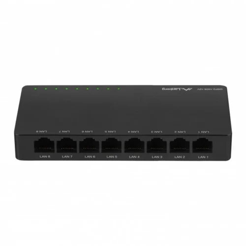 Lanberg Swich DSP2-1008-12V 8X 1GB/S DES. DSP2-1008-12