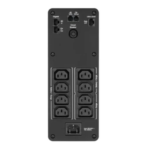 APC BR1600SI UPS Back ProBR 1600VA 6xC13