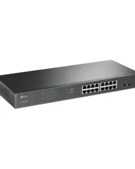 Alternative view of TP-LINK SG1218MPE 16xGE PoE+ 2xSFP
