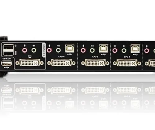 ATEN 4-Port USB DVI Dual lin k/Audio KVMP CS1784A