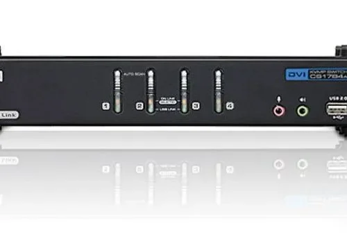 ATEN 4-Port USB DVI Dual lin k/Audio KVMP CS1784A