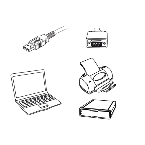 Конвертор Ewent USB – RS232 9 пин мъжко