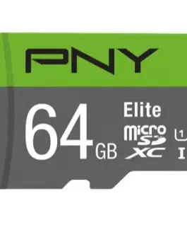 Alternative view of PNY MicroSDXC Elite 64GB P-SDUX64U185GW-GE