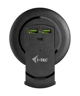 Alternative view of i-tec i-tec Built-in Fast Cha rger USB-C USB3.0