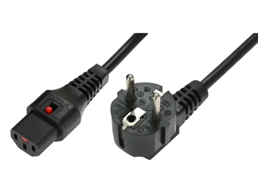 Digitus Power cord IEC LOCK IEC-EL246S