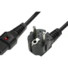 Digitus Power cord IEC LOCK IEC-EL246S