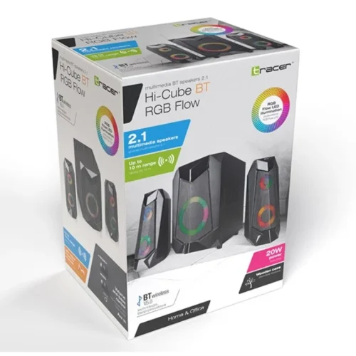 Tracer Speaker 2.1 Hi- Cube RGB синtooth