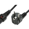 Digitus Power cord IEC LOCK IEC-EL234S