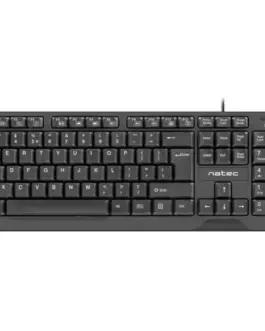 Alternative view of Natec Keyboard Trout Slim 1.8m черен USB