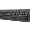 Natec Keyboard Trout Slim 1.8m черен USB
