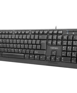 Natec Keyboard Trout Slim 1.8m черен USB