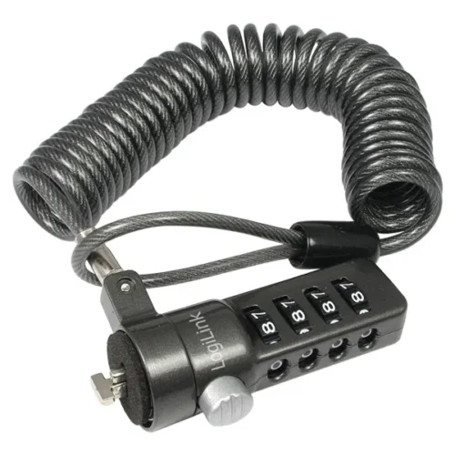 LogiLink Лаптоп anti-theft lock черен