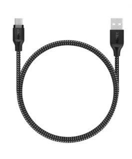 AUKEY Quick Charge micro USB-USB | 1.2m | 5A | 480 Mbps | CB-AM1 черен