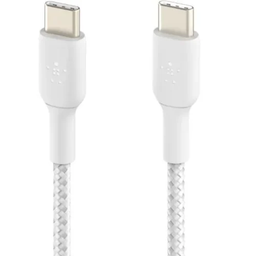 Alternative view of Belkin кабел оплетка USB-C USB-C 1m бял