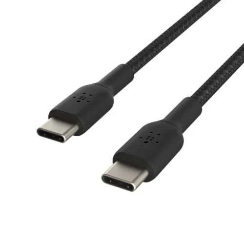 Belkin кабел оплетка USB-C USB-C 1m черен