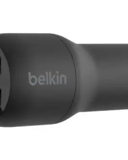 Belkin Dual USB-A зарядно за кола 12W x2 черен