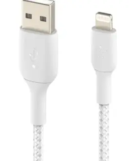 Alternative view of Belkin кабел оплетка USB-Light ning 15cm бял