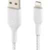Belkin кабел оплетка USB-Lightning 2m бял