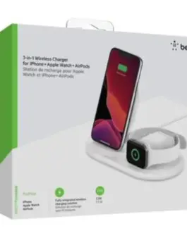 Alternative view of Belkin Wireless Charging 3in1 Pad бял