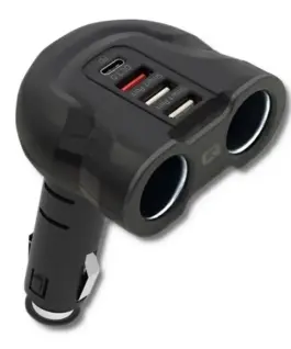 Qoltec зарядно за кола52W