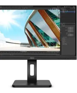 AOC Monitor Q24P2Q 23.8 IPS HDMI DP USB Pivot