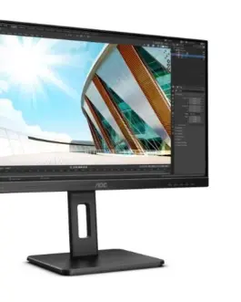 Alternative view of AOC Monitor Q24P2Q 23.8 IPS HDMI DP USB Pivot