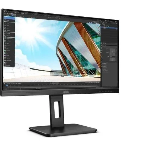 Alternative view of AOC Monitor Q24P2Q 23.8 IPS HDMI DP USB Pivot