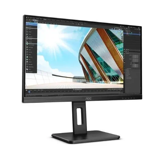 Alternative view of AOC Monitor 27P2Q 27 inch IPS DVI HDMI DP USB Pivot