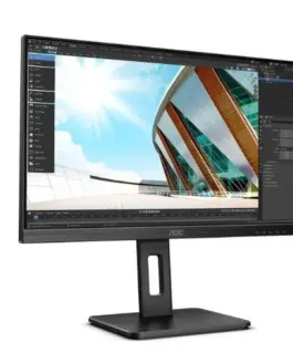 Alternative view of AOC Monitor Q27P2Q 27 inch IPS HDMI DP USB Pivot