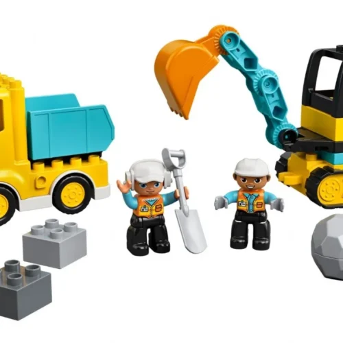 Alternative view of LEGO Bricks DUPLO Truck & Tracked Excavator