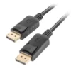 Lanberg кабел DisplayPort M/M 4K 1.8M черен