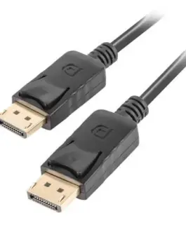 Lanberg кабел DisplayPort M/M 4K 1.8M черен