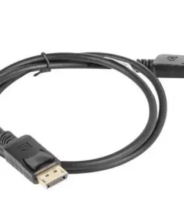 Lanberg кабел DisplayPort M/M 4K 1M черен