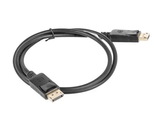 Lanberg кабел DisplayPort M/M 4K 1M черен